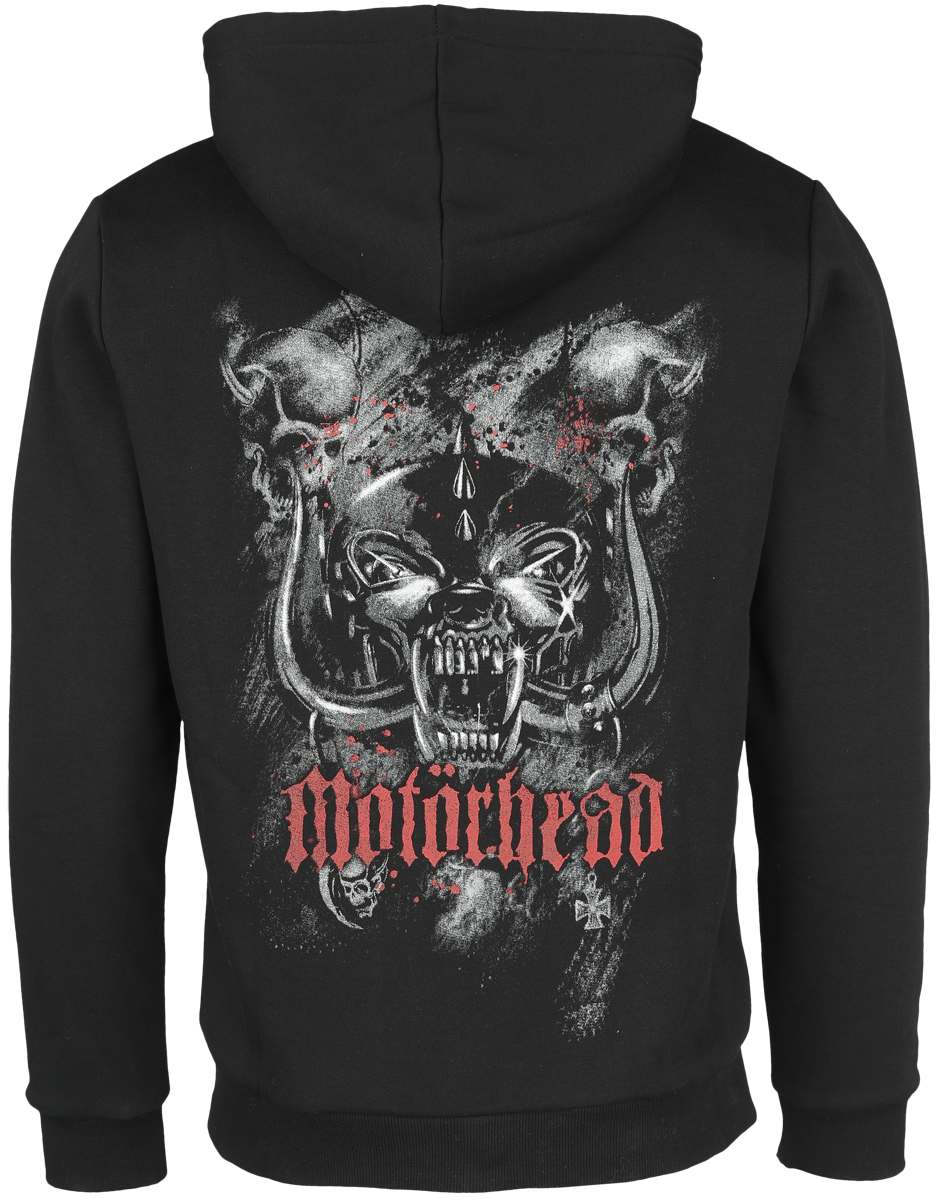 Motörhead Kapuzenjacke - EMP Signature Collection - S bis 3XL - für Männer - Größe L - schwarz  - EMP exklusives Merchandise!