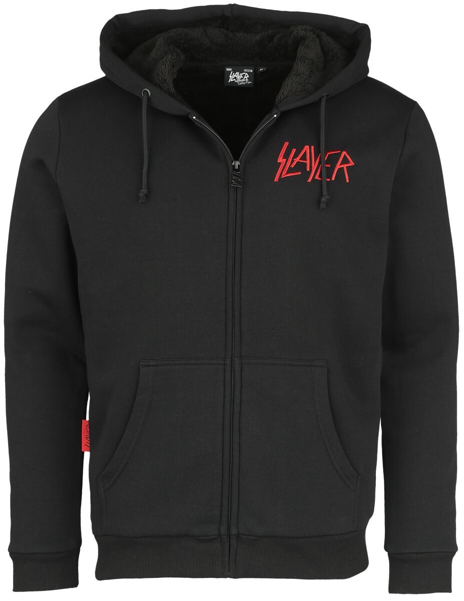 Slayer Kapuzenjacke - EMP Signature Collection - S bis XXL - für Männer - Größe XXL - schwarz  - EMP exklusives Merchandise!