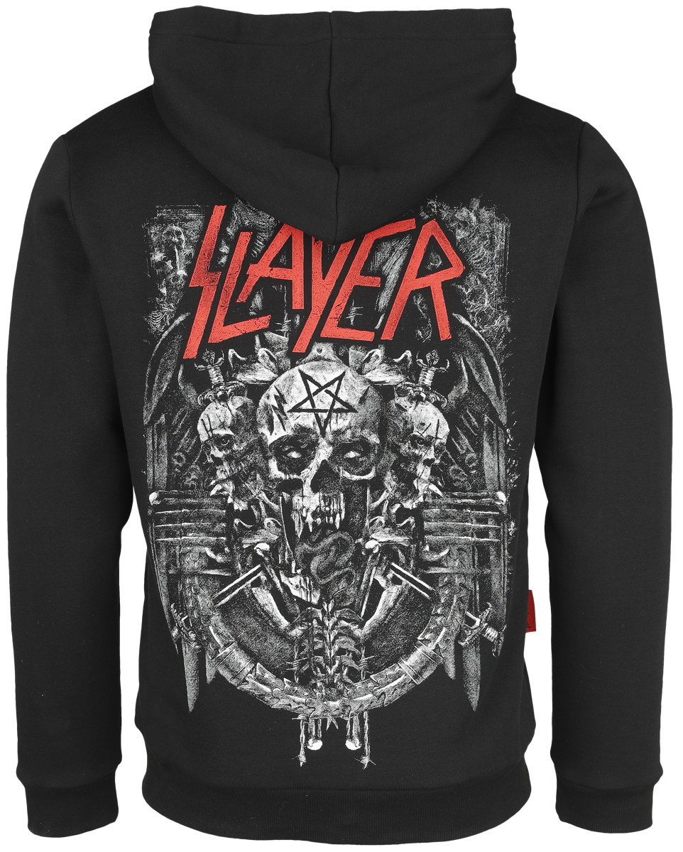 Slayer Kapuzenjacke - EMP Signature Collection - S bis XXL - für Männer - Größe M - schwarz  - EMP exklusives Merchandise!