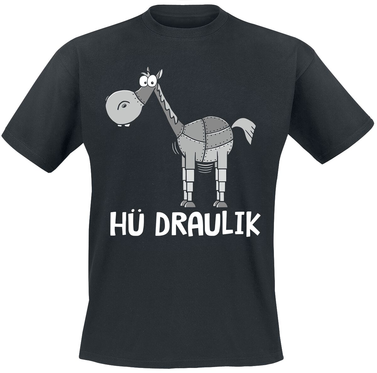 Tierisch Hü Draulik T-Shirt schwarz Tierisch Hü Draulik T-Shirt schwarz