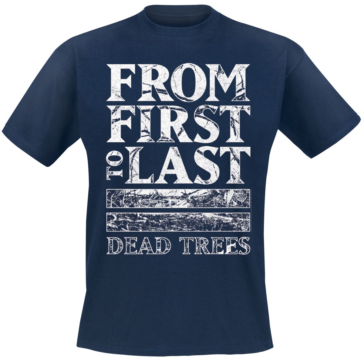 From First To Last Dead Trees T-Shirt blau From First To Last Dead Trees T-Shirt blau