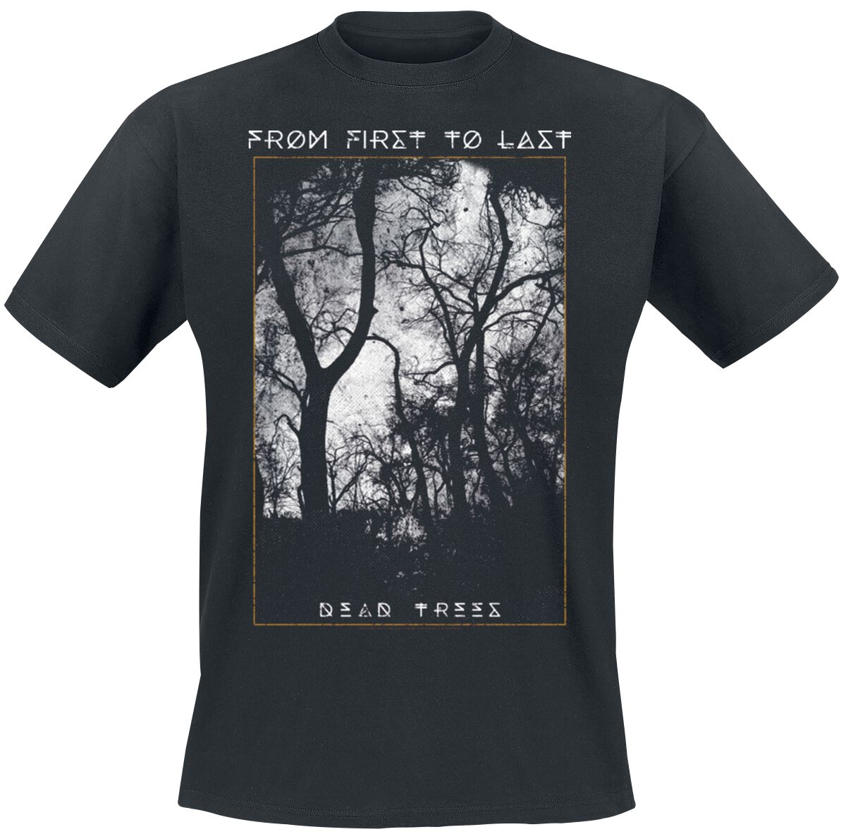 From First To Last Photo T-Shirt schwarz