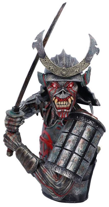 Iron Maiden Dekoartikel - Senjutsu Büste   - Lizenziertes Merchandise!