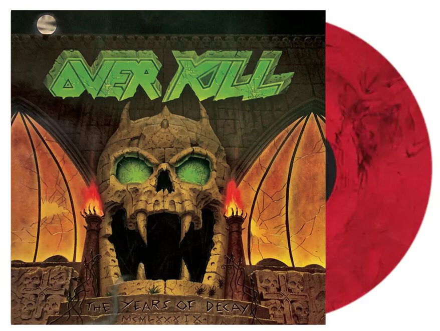 The years of decay von Overkill - LP (Coloured, Limited Edition, Re-Release, Standard)