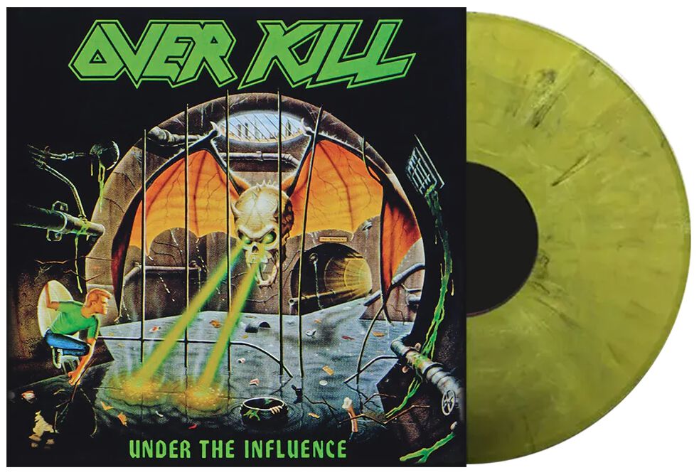Overkill Under the influence LP multicolor
