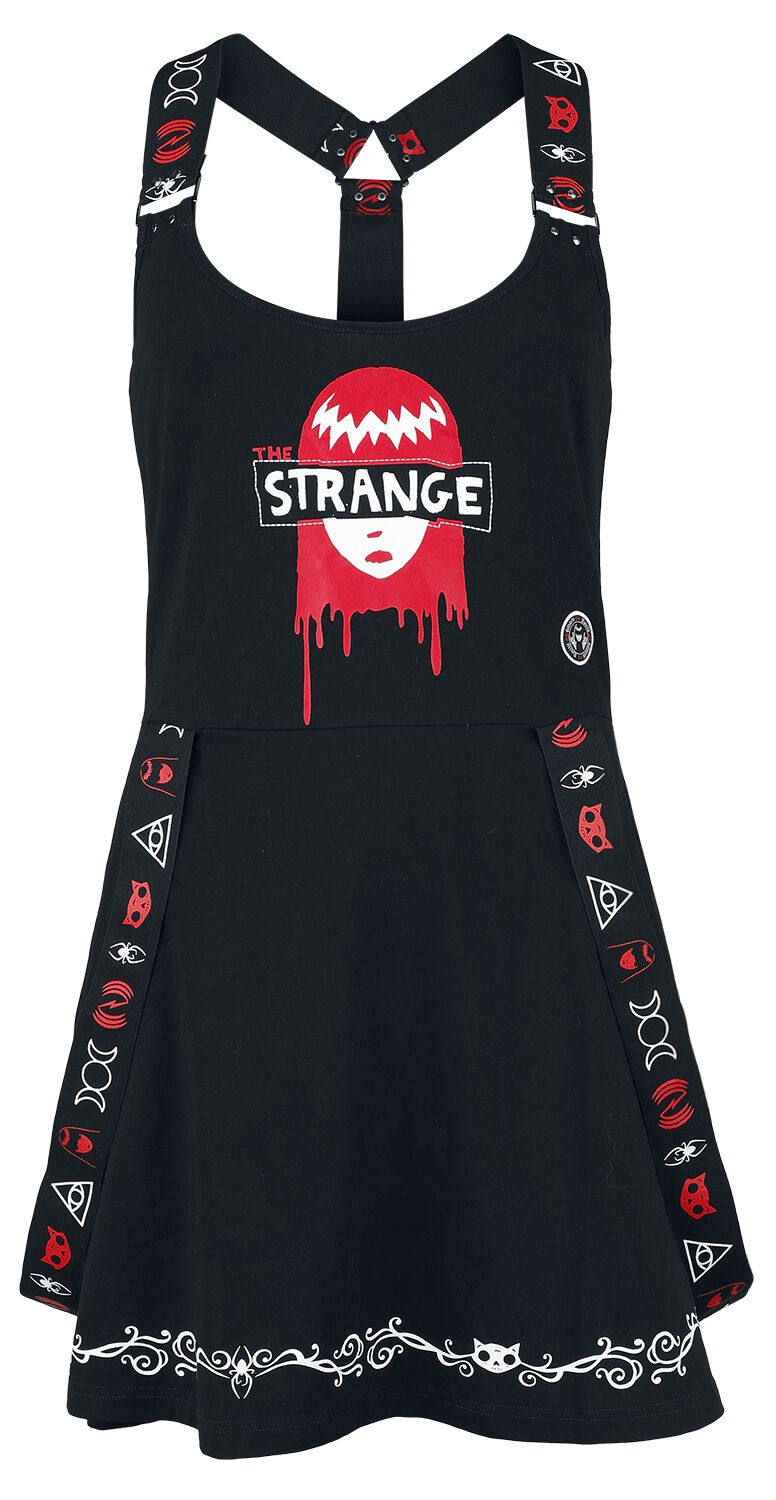 Levně Gothicana by EMP Gothicana X Emily The Strange Dress Šaty černá