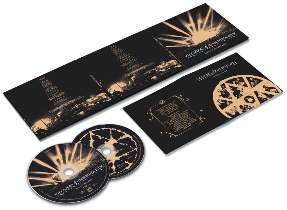 Villagers of Ioannina City Through space and time (Alive in Athens 2020) CD multicolor