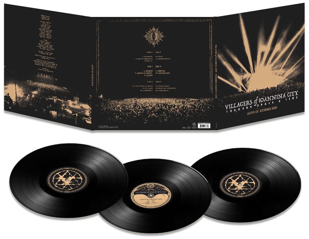 Villagers of Ioannina City Through space and time (Alive in Athens 2020) LP multicolor