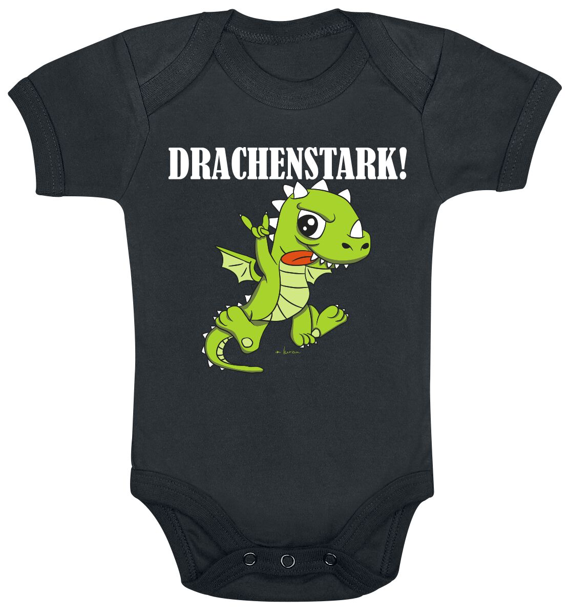 Tierisch Kids – Drachenstark! Body schwarz Tierisch Kids – Drachenstark! Body schwarz