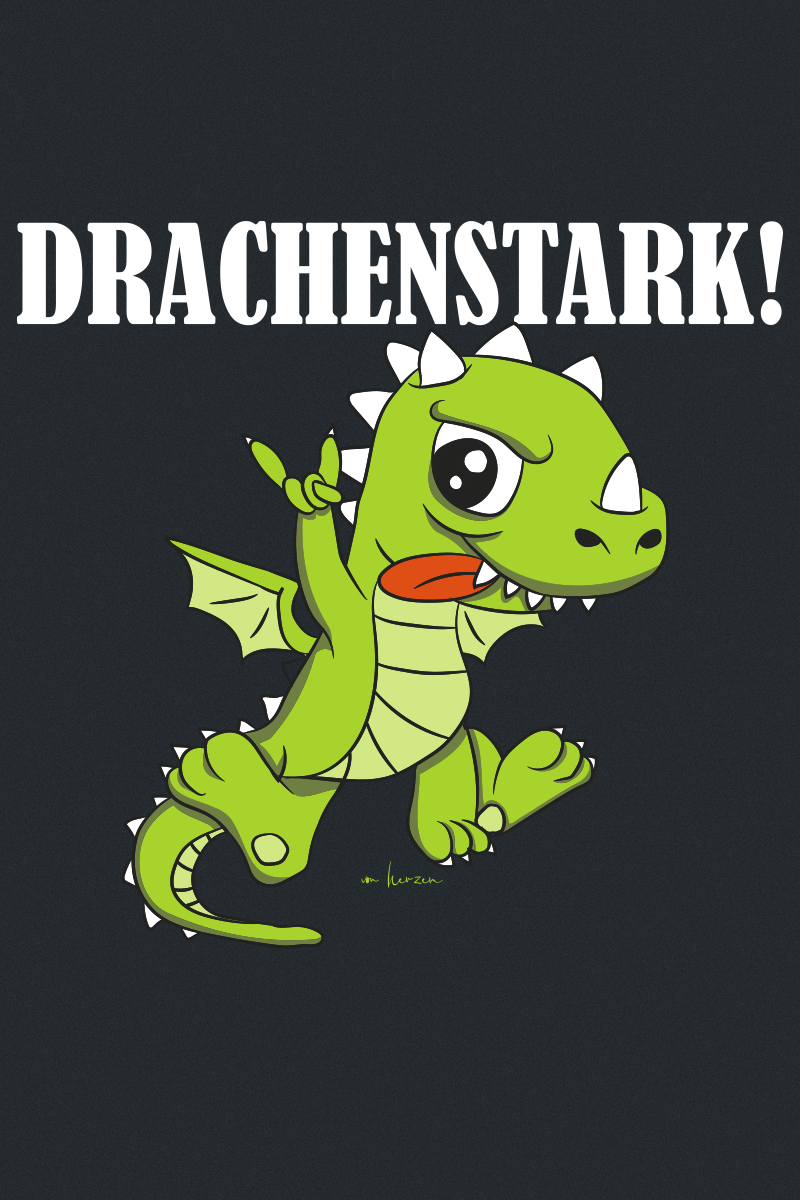 Tierisch Kids - Drachenstark! Body schwarz