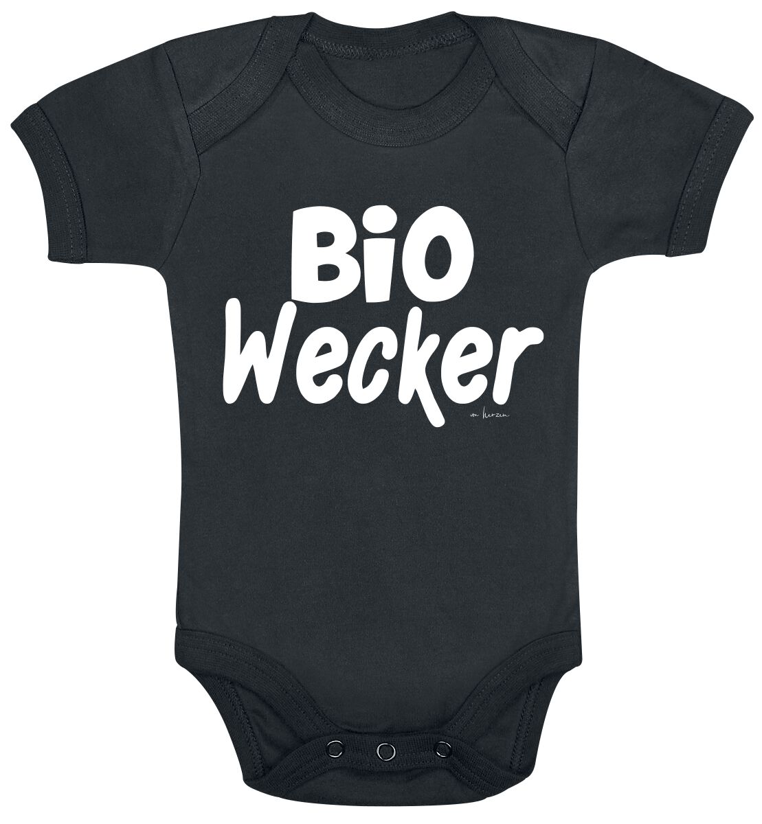 Sprüche Kids – Bio Wecker Body schwarz