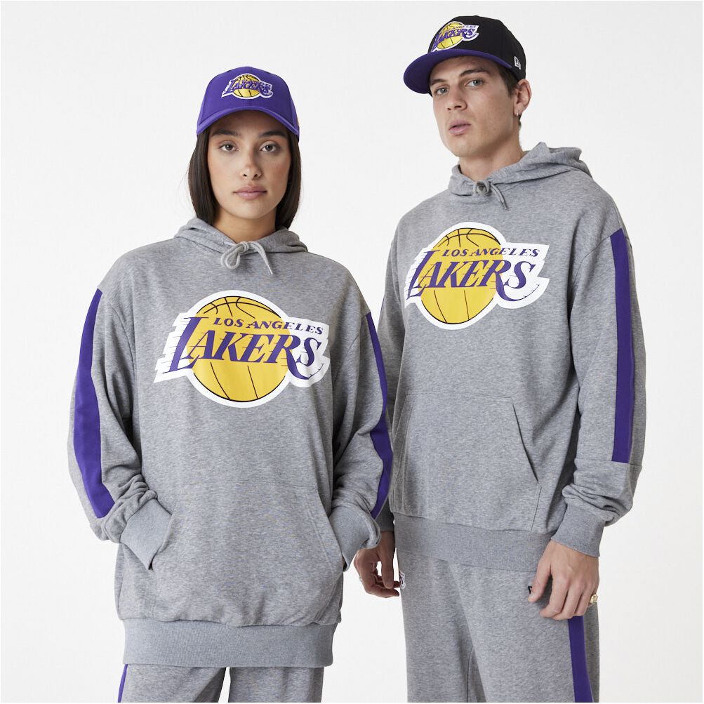 New Era - NBA Kapuzenpullover - Los Angeles Lakers - S bis XXL - Größe XL - multicolor