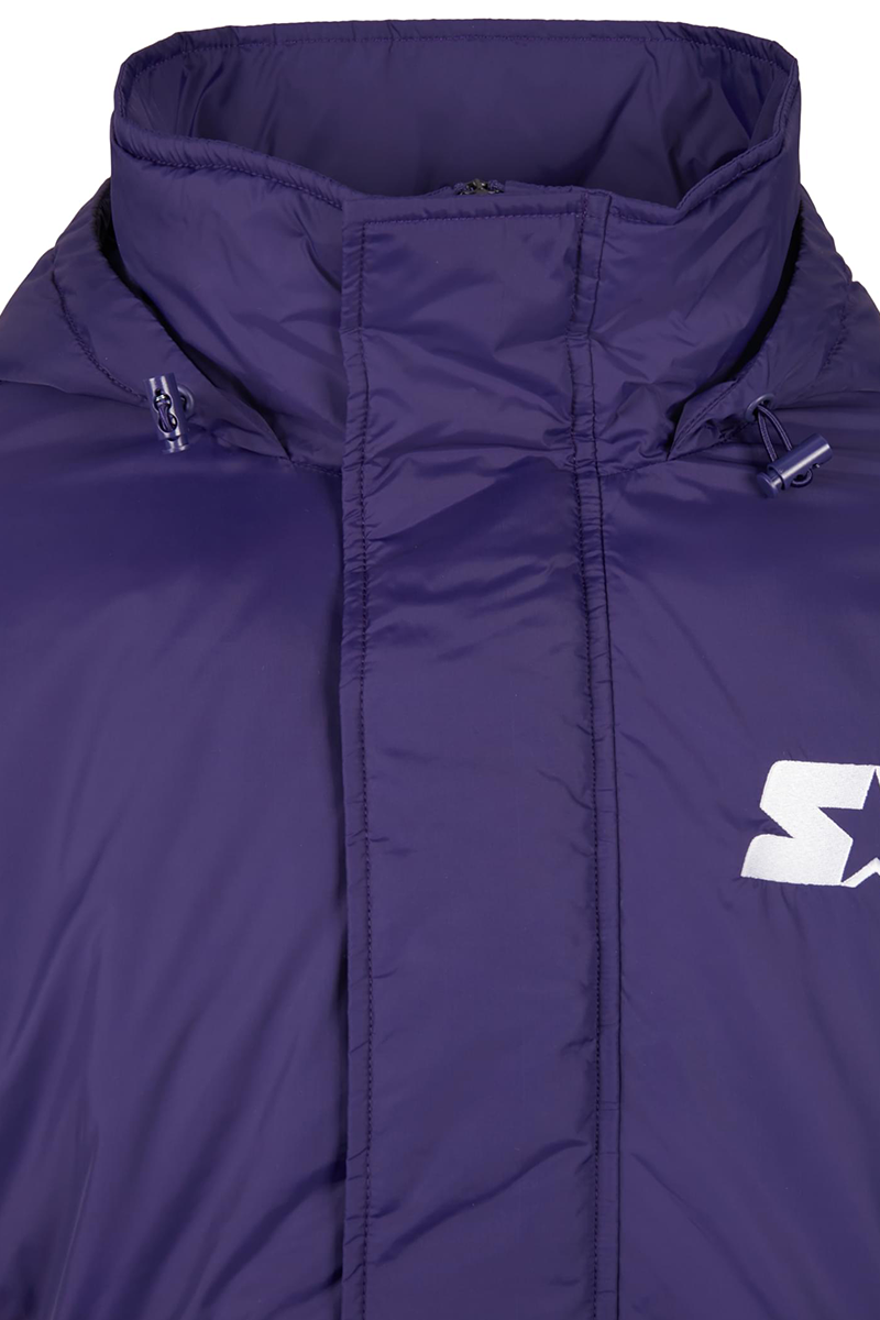 Starter Starter Color Block Half Zip Retro Jacket Übergangsjacke lila