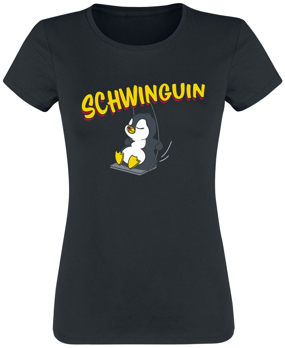 Tierisch Schwinguin T-Shirt schwarz Tierisch Schwinguin T-Shirt schwarz
