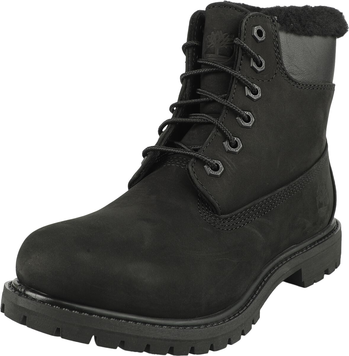 Timberland 6 Inch Premium Shearling Lined WP Boot Boot schwarz in EU40