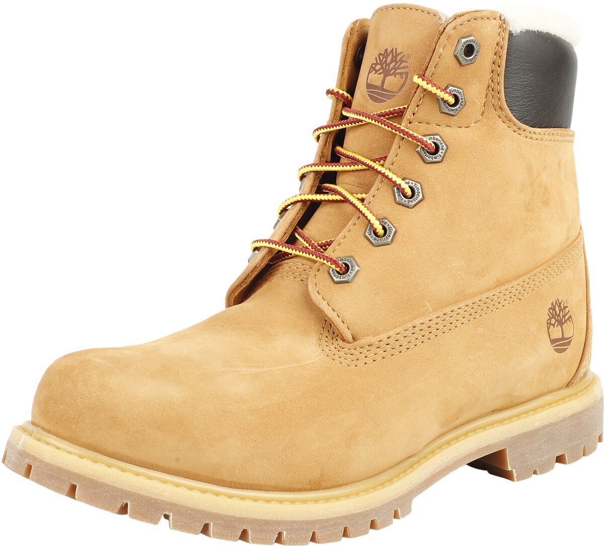 Timberland 6 Inch Premium Shearling Lined WP Boot Boot braun in EU39