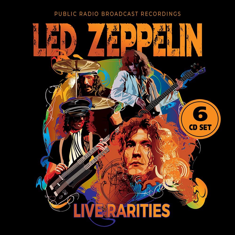 Led Zeppelin Live rarities CD multicolor Led Zeppelin Live rarities CD multicolor