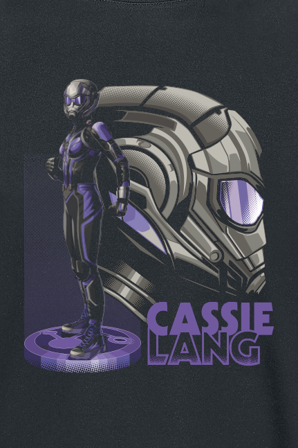 Ant-Man Ant-Man and the Wasp - Quantumania - Cassie Helmet T-Shirt schwarz