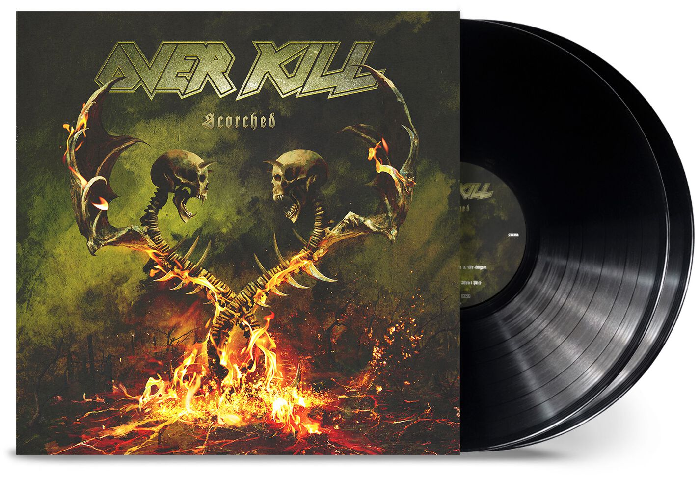 Overkill Scorched LP schwarz