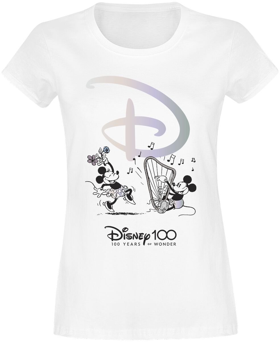 Disney Disney 100 - 100 Years of Wonder T-Shirt weiß in XXL