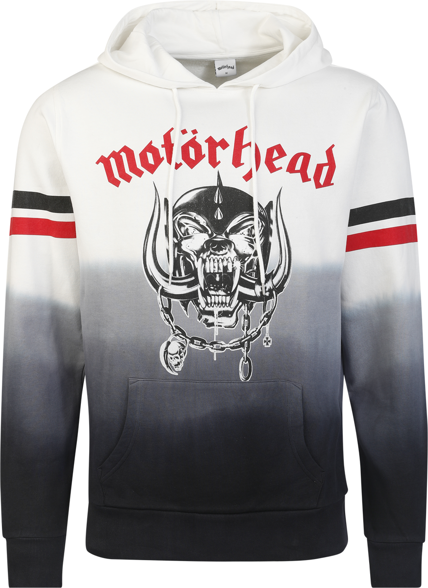 Motörhead - England Dip Dye - Kapuzenpullover - weiß| schwarz - EMP Exklusiv!