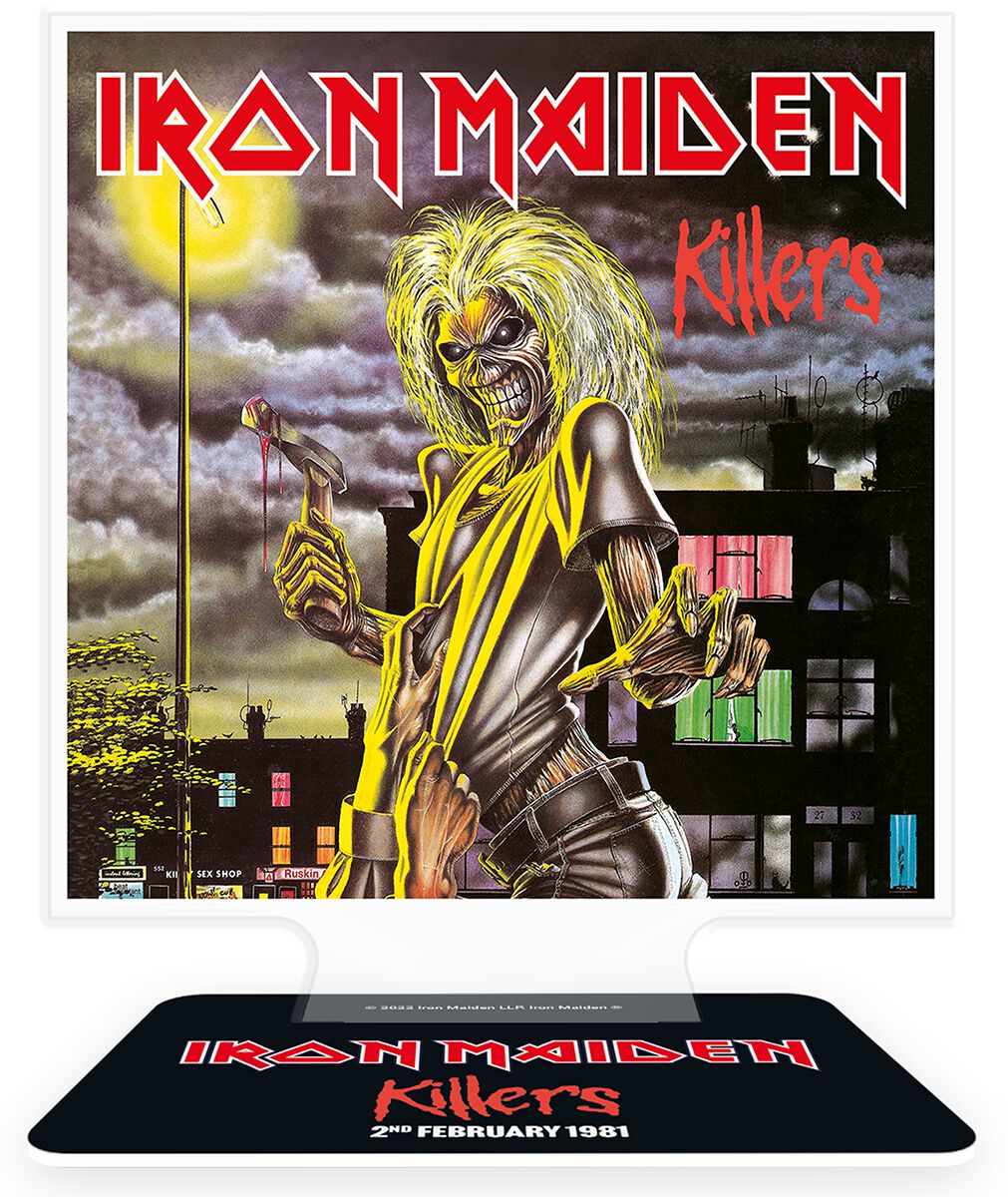 Iron Maiden Sammelfiguren - Killers   - Lizenziertes Merchandise!