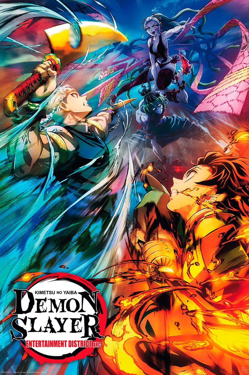 Poster de Demon Slayer - Key Art - pour Unisexe - multicolore