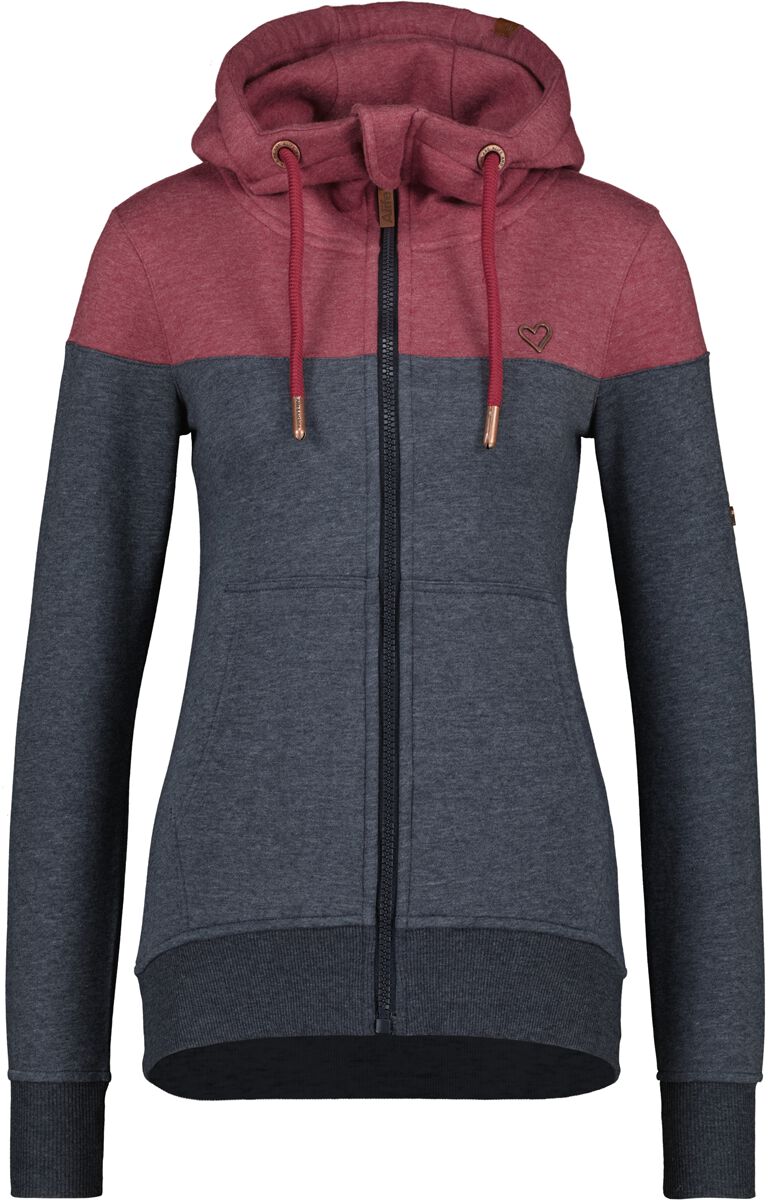 Image of Felpa jogging di Alife and Kickin - PalinaAK A hooded sweat jacket - XS a L - Donna - rosso