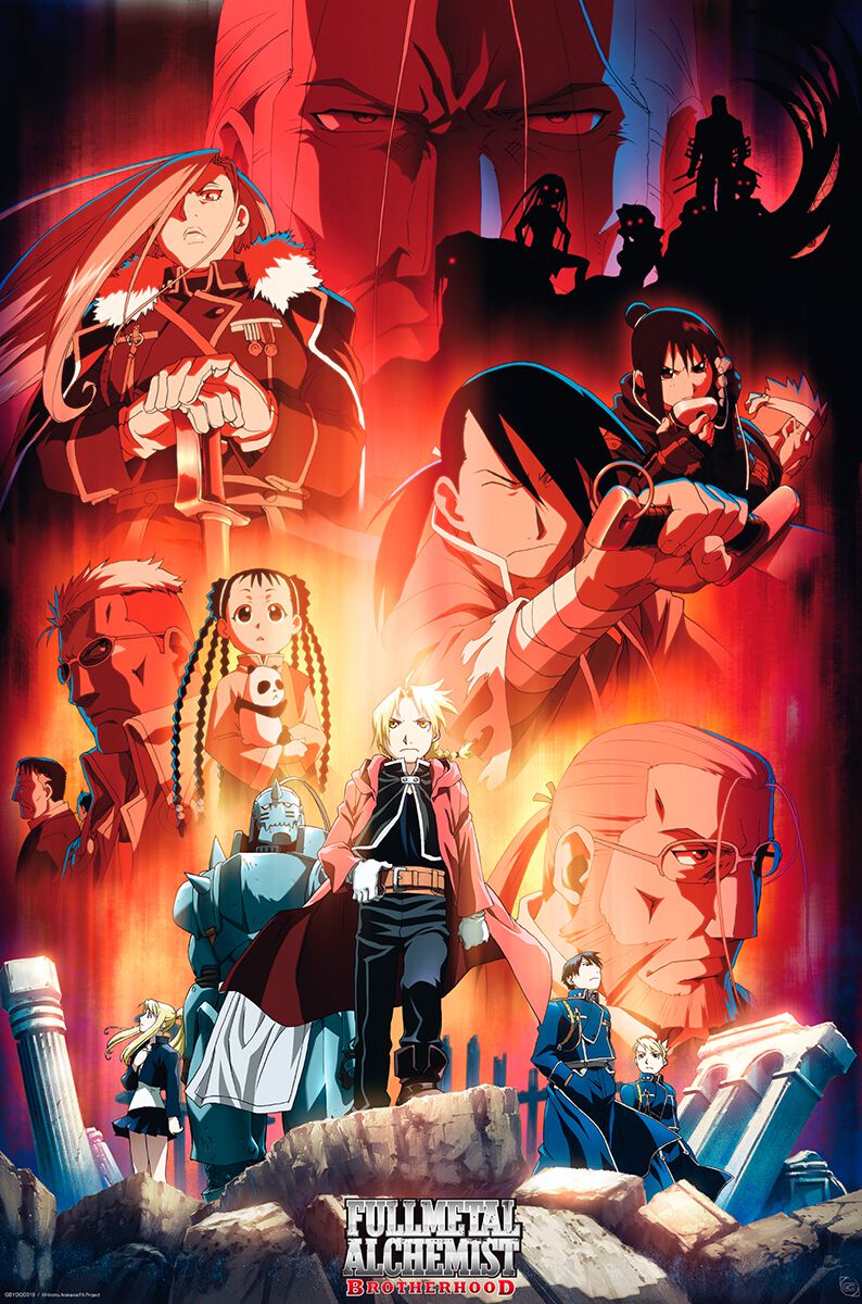 Poster de Fullmetal Alchemist - Key Art - pour Unisexe - multicolore