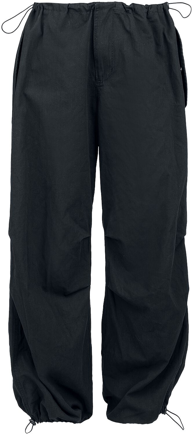 Image of Pantaloni di Banned Alternative - Nyx wide leg trousers - XS a XXL - Donna - nero