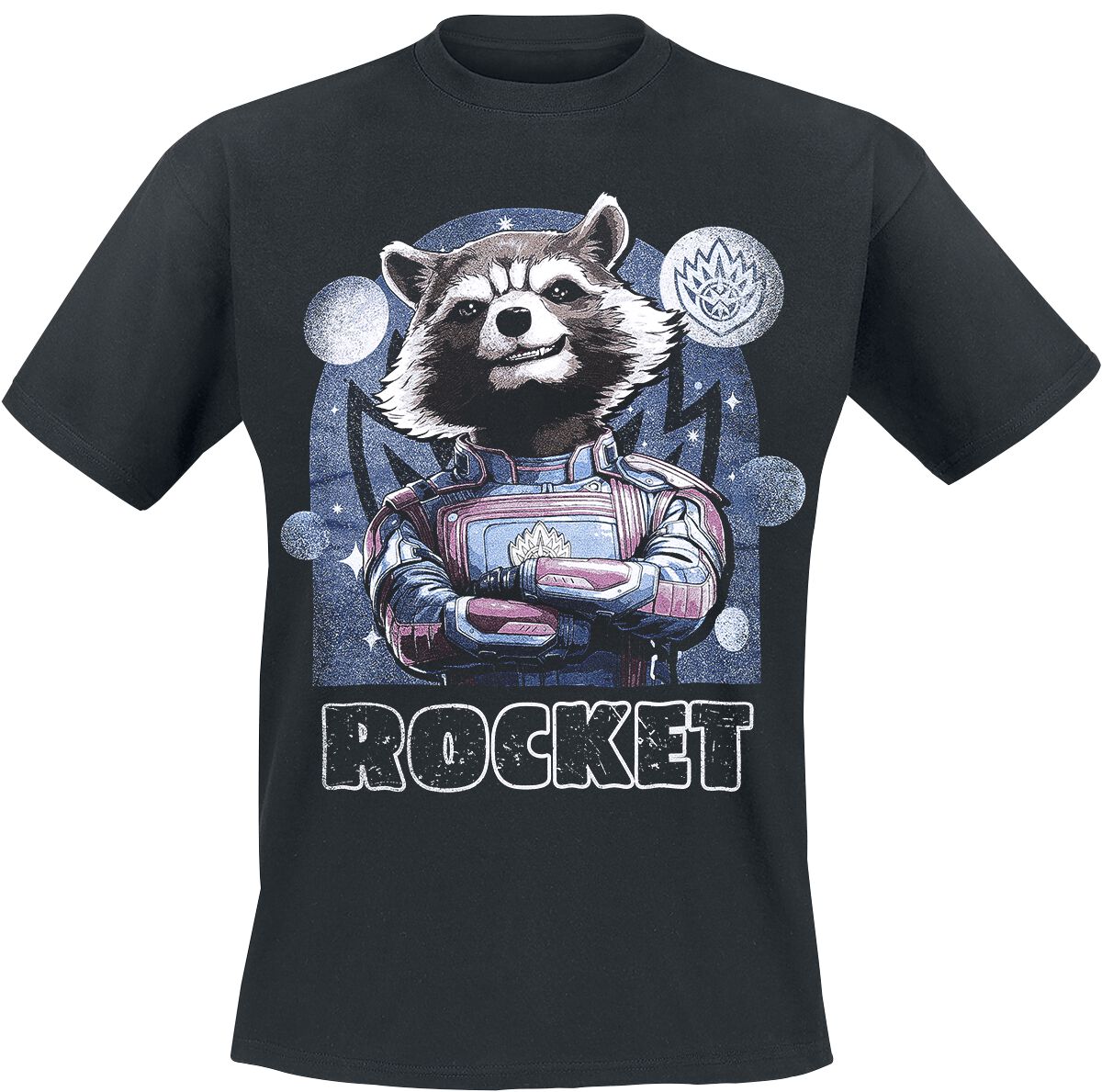 Guardians Of The Galaxy Vol. 3 - Rocket T-Shirt schwarz in XL