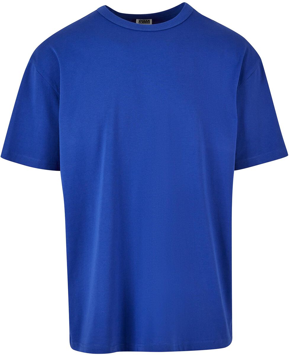 Image of T-Shirt di Urban Classics - Organic Basic Tee - S a XL - Uomo - blu
