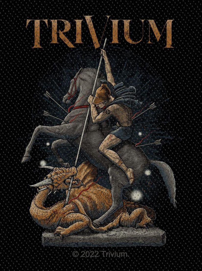 Trivium In The Court Of The Dragon Patch multicolor
