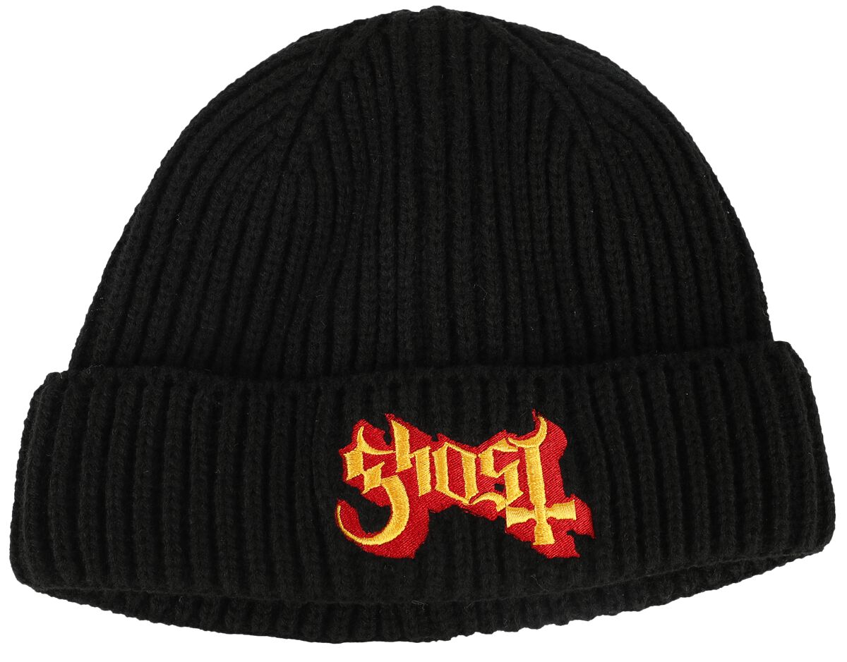 Ghost - Logo - Mütze - schwarz - EMP Exklusiv!
