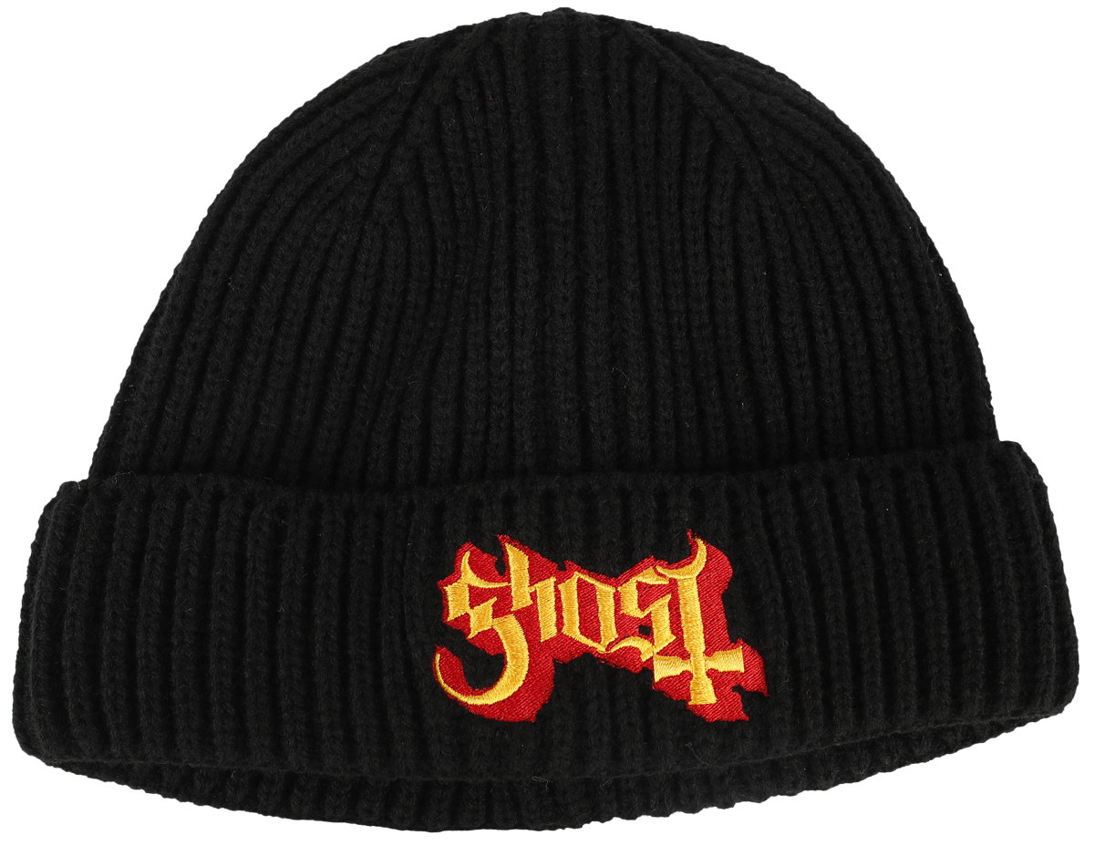 Ghost - Logo - Mütze - schwarz - EMP Exklusiv!