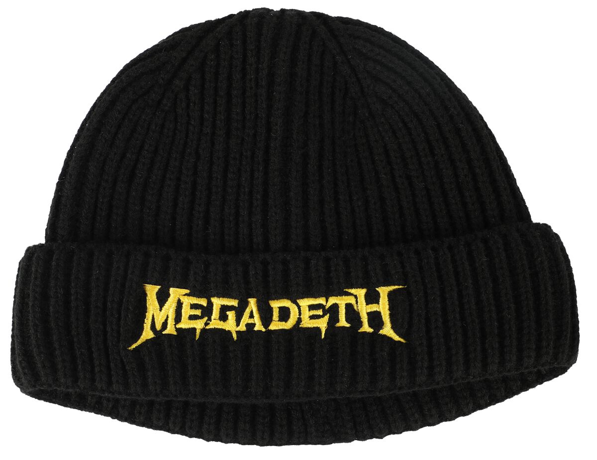 Levně Megadeth Logo Beanie čepice černá
