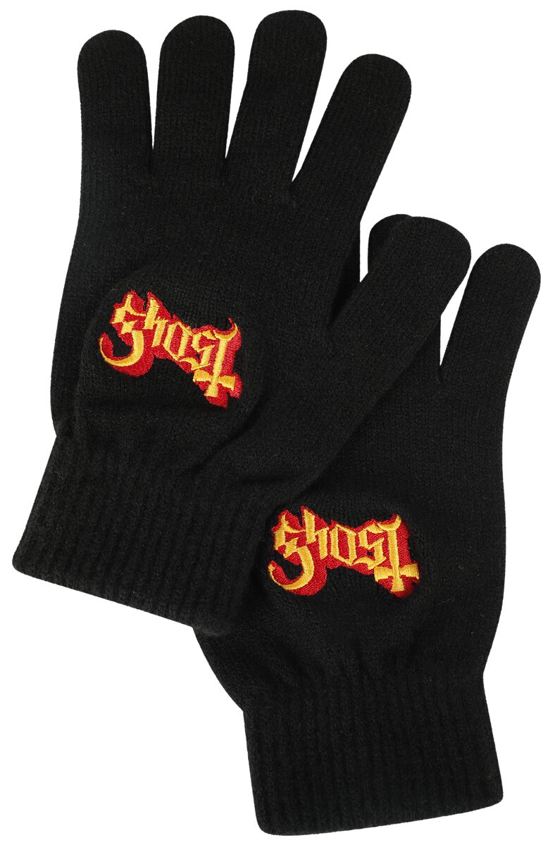 Levně Ghost Logo rukavice černá