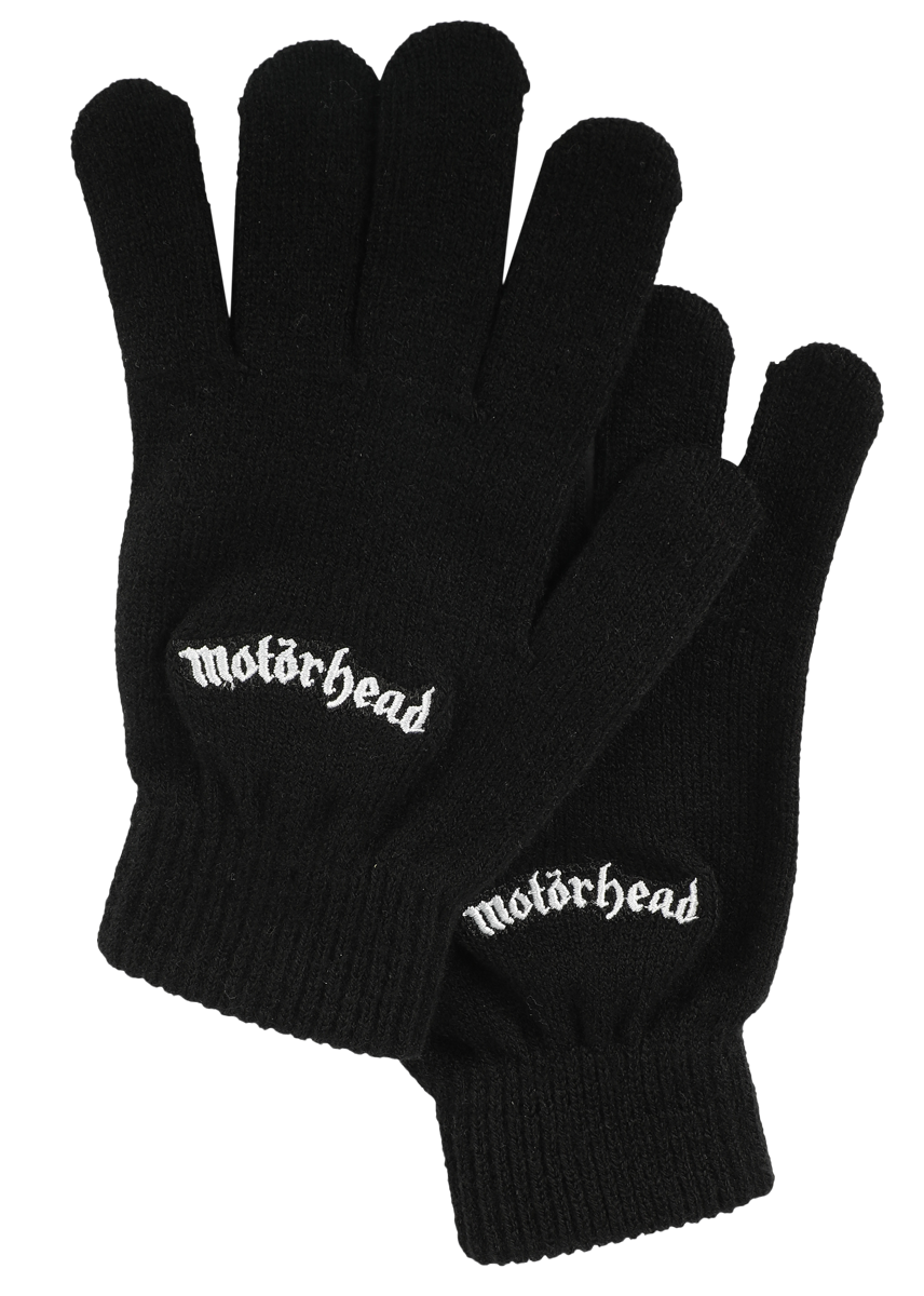 Motörhead - Logo - Fingerhandschuhe - schwarz - EMP Exklusiv!