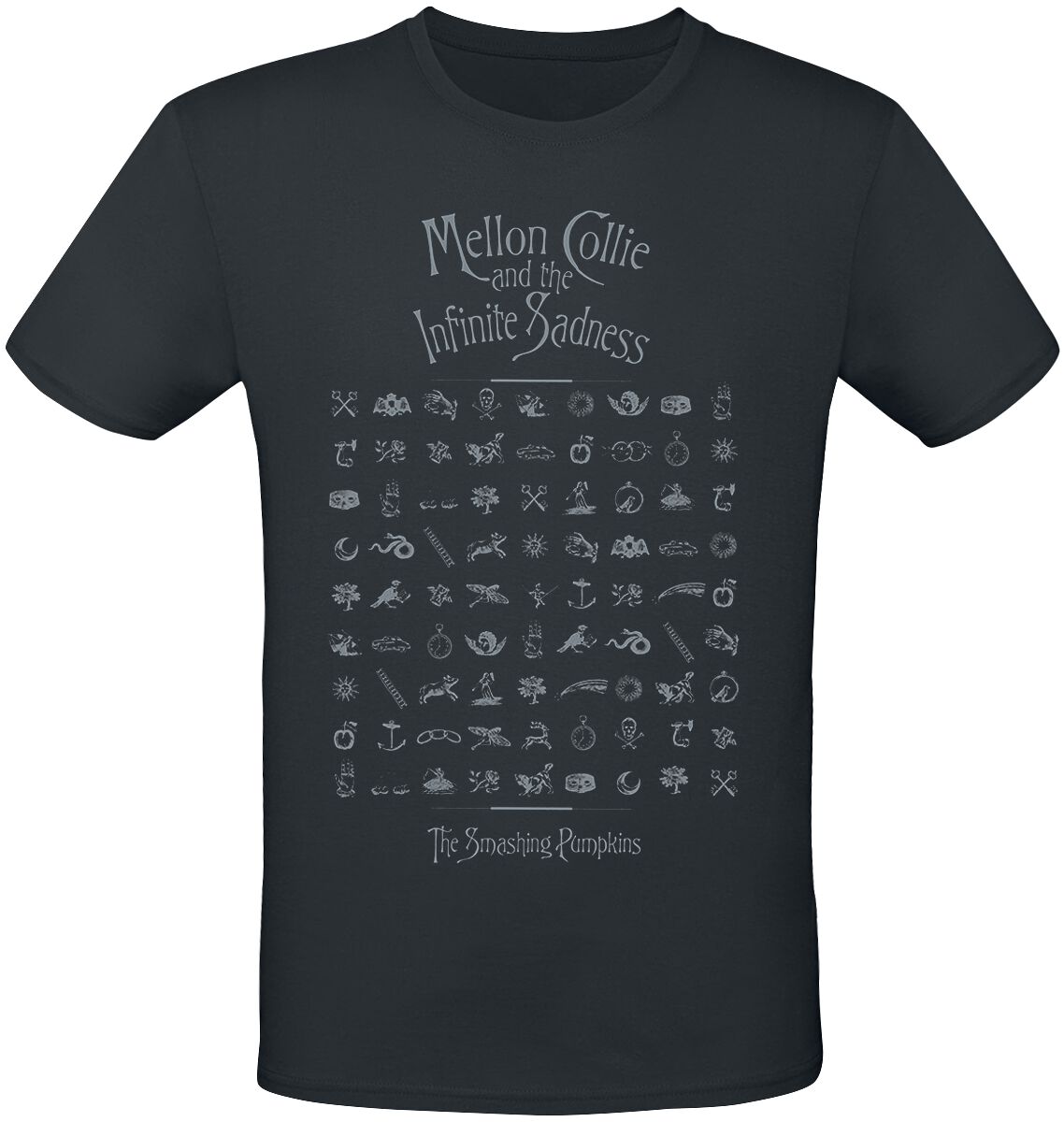 Levně Smashing Pumpkins MCATIS Symbols Tričko černá