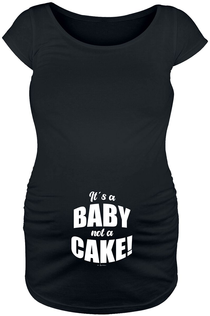 T-Shirt Manches courtes Fun de Vêtements de maternité - It's A Baby. Not A Cake - S à 3XL - pour Fem