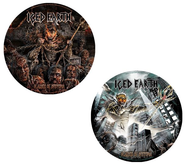 Iced Earth Plagues of Distopia (RSD 2023) LP Picture