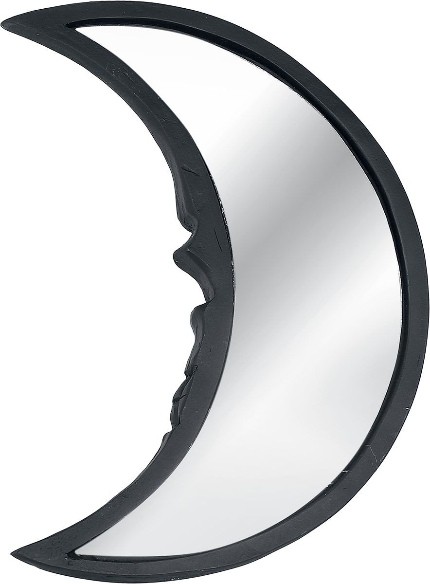 Alchemy England Black Moon Handspiegel schwarz