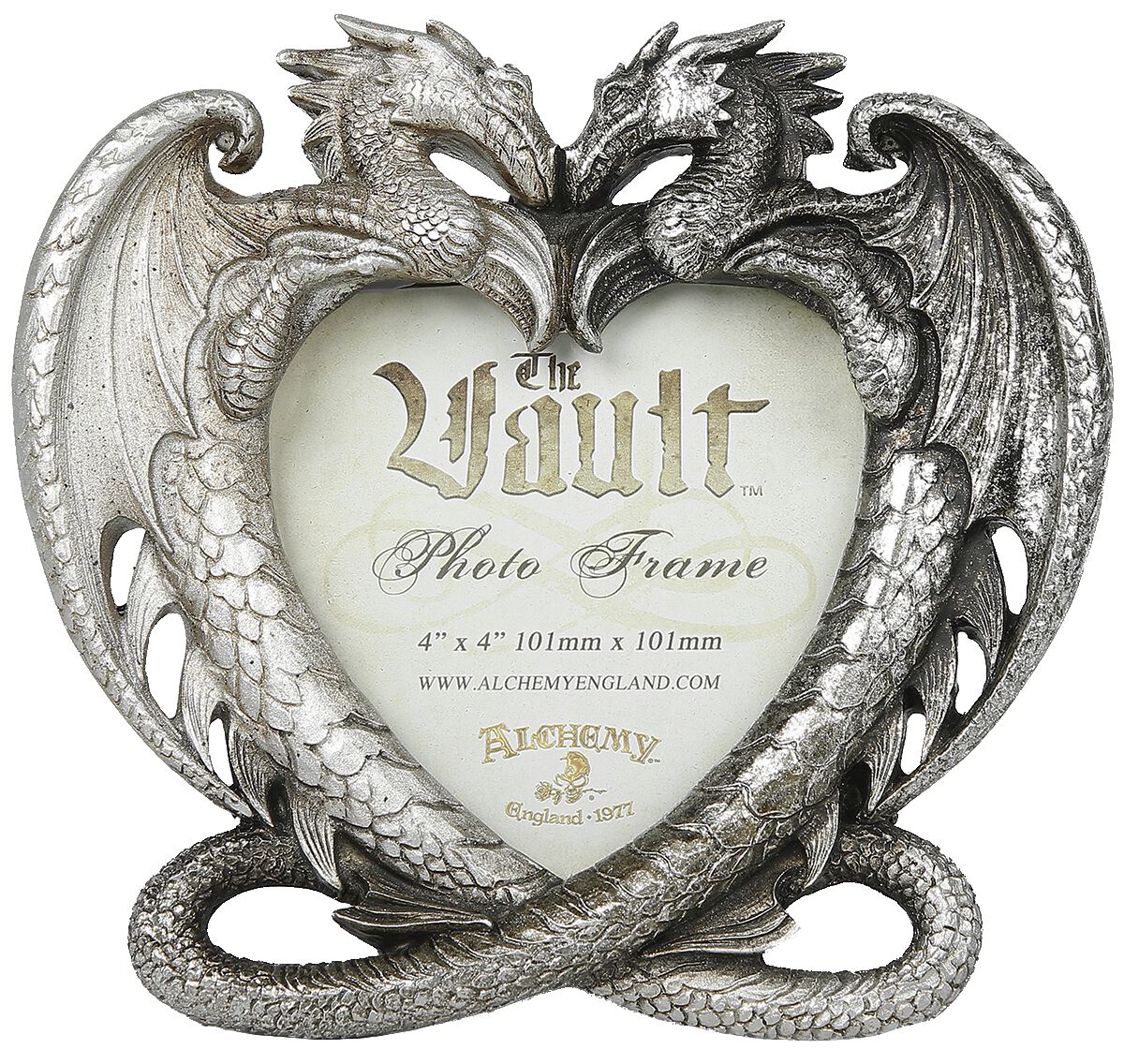 Cadre photo Gothic de Alchemy England - Dragon Heart - pour Unisexe - or-argent