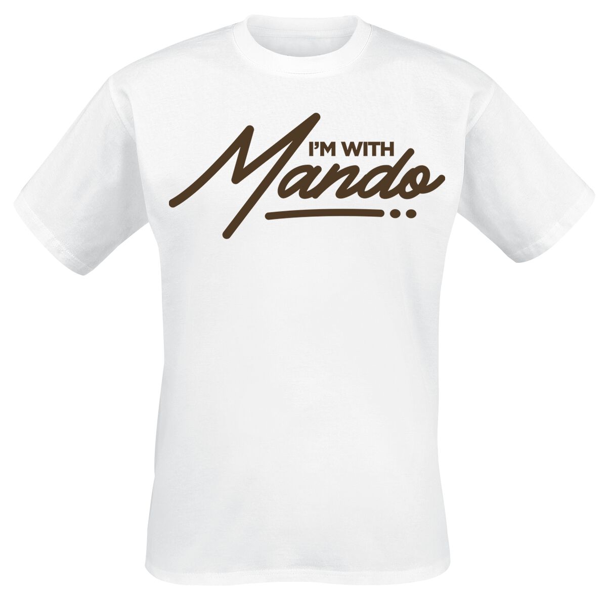 T-Shirt Manches courtes de Star Wars - The Mandalorian - Season 3 - Im With Mando - Grogu - S à 3XL 
