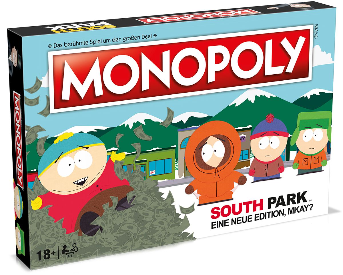 South Park Monopoly Brettspiel multicolor