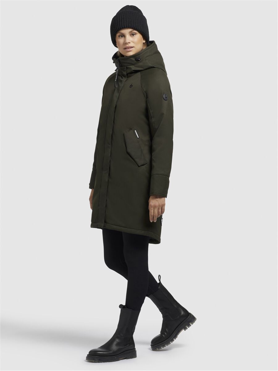 Khujo Mantel – Semie – S bis XL – für Damen – Größe XL – grün