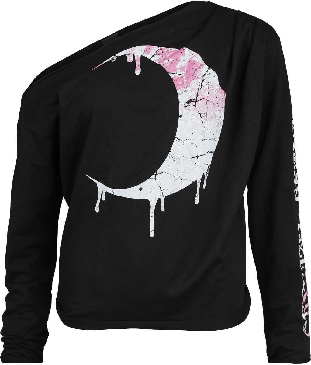 Outer Vision - Gothic Sweatshirt - Artemis - S bis XXL - für Damen - Größe L - schwarz