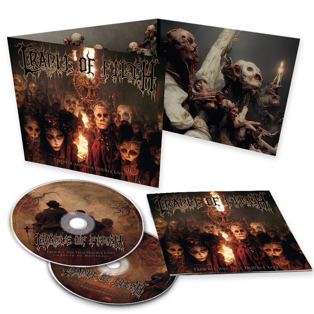 Levně Cradle Of Filth Trouble and their double lives 2-CD standard
