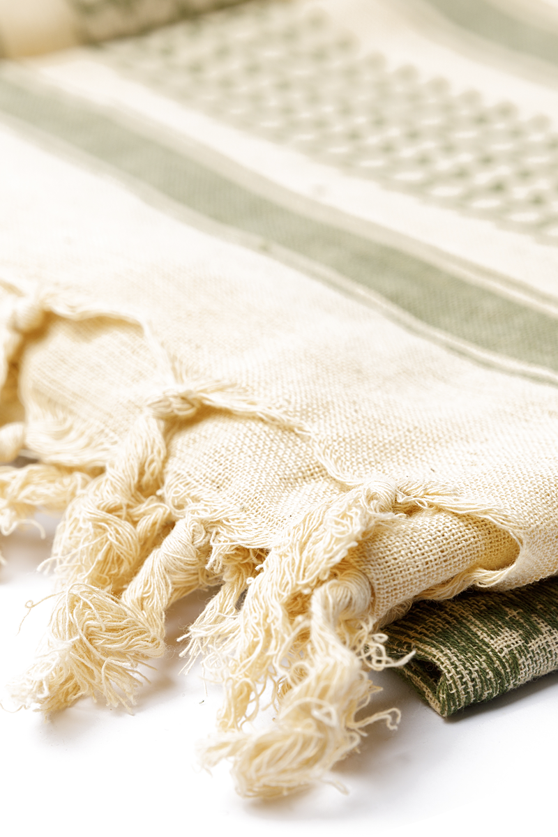 Rock Daddy - Camouflage/Flecktarn Schal - Tuch - beige/grün