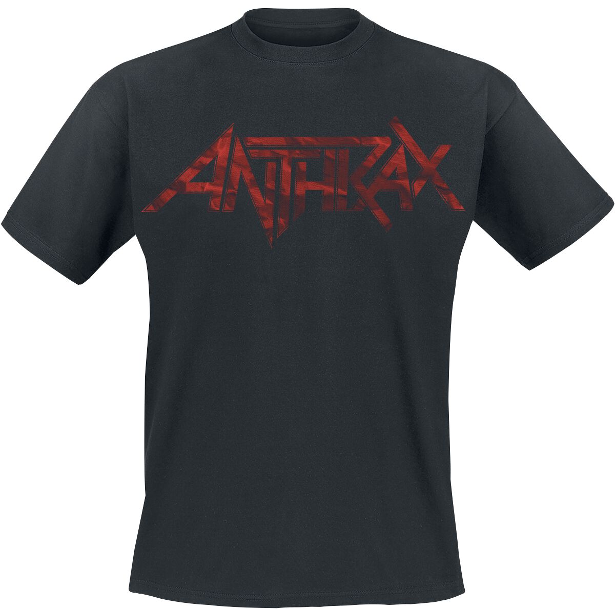 Levně Anthrax Large Logo Tričko černá